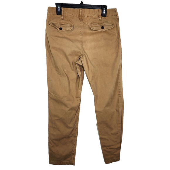 American Eagle Pants Men’s 32x34 Next Level Flex Original Straight Chino Brown - Picture 2 of 11